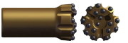 Top-hammer Threaded Button Bits